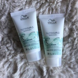 (2) Wella Nutricurls Hair Masks